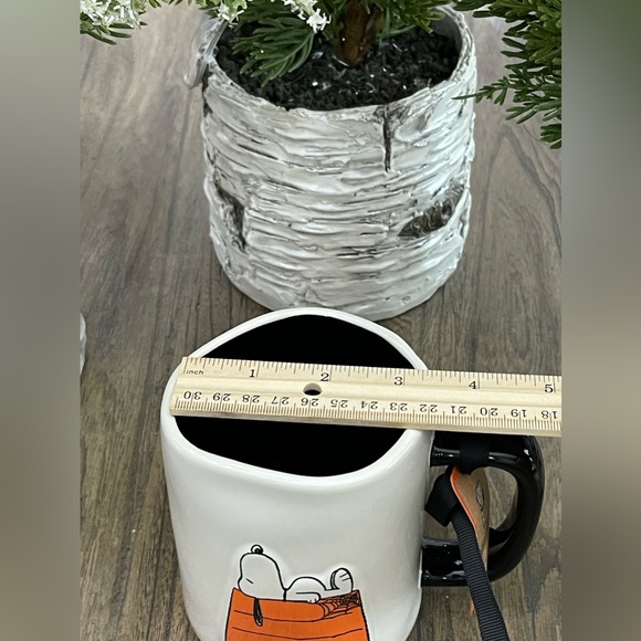 Brand NEW w/Tags Peanuts x Rae Dunn HOME SPOOKY HOME Mug feat. Snoopy 🎃 - Picture 11 of 11